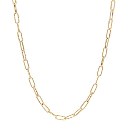 David Yurman 18K Yellow Gold 4mm Madison Chain Necklace 18" 1 of 7