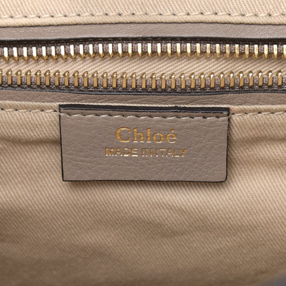 Chloe Suede Calfskin Medium Faye Backpack Motty Grey 6 of 11