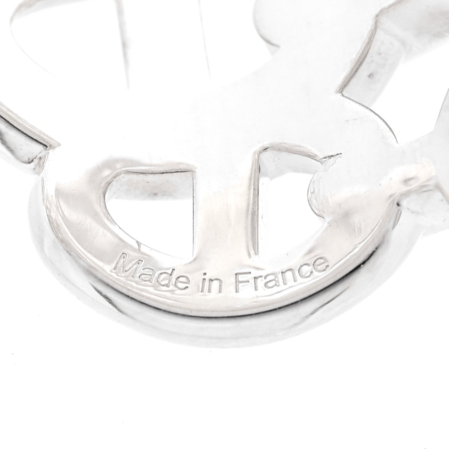 Sterling Silver GM Chaine d'ncre Enchainee Band Ring 53 6.25