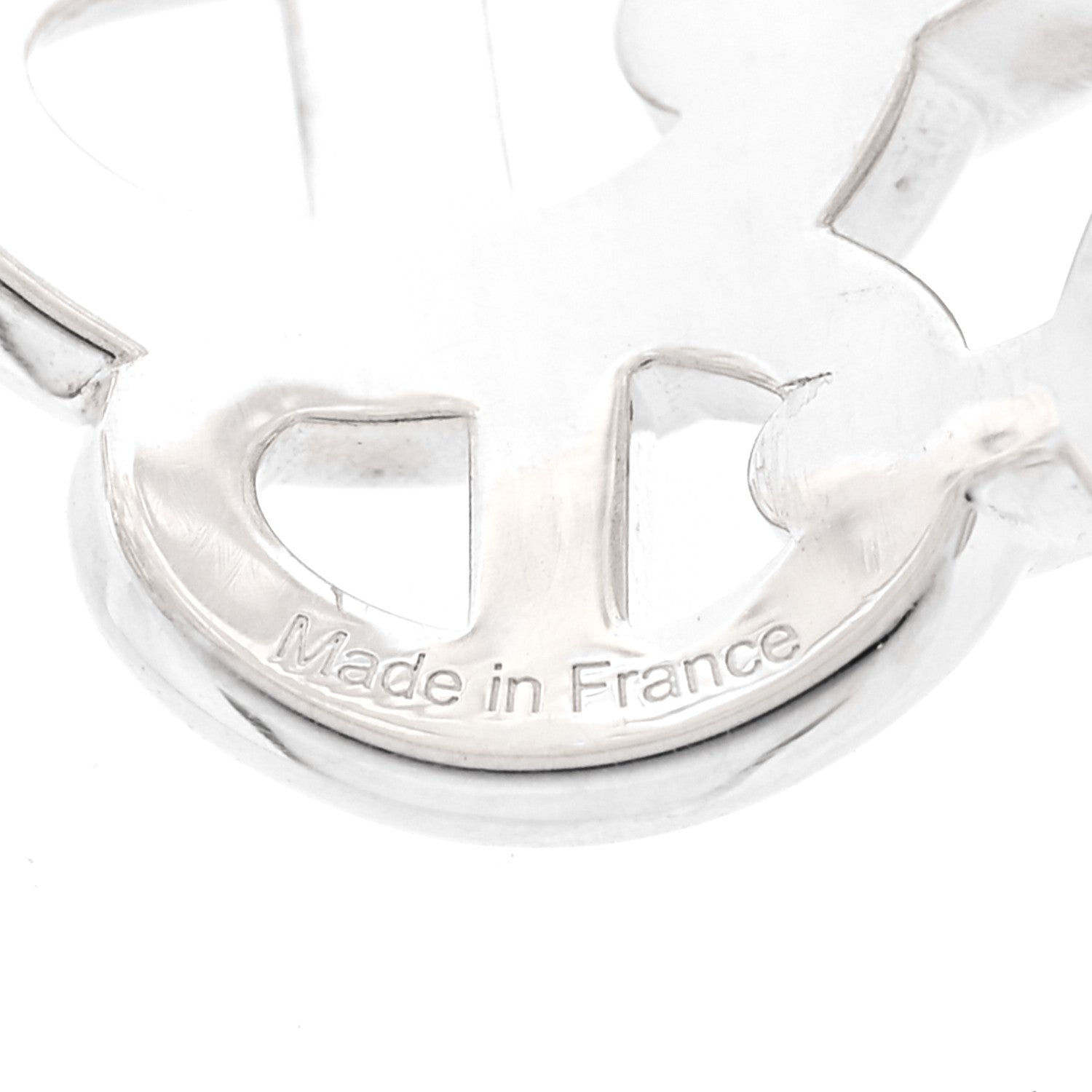 Hermes Sterling Silver GM Chaine d'ncre Enchainee Band Ring 53 6.25 5 of 6