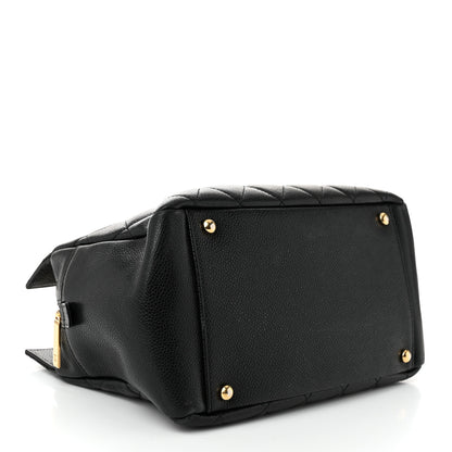 Chanel Caviar Quilted Petit Timeless Tote PTT Black 4 of 10