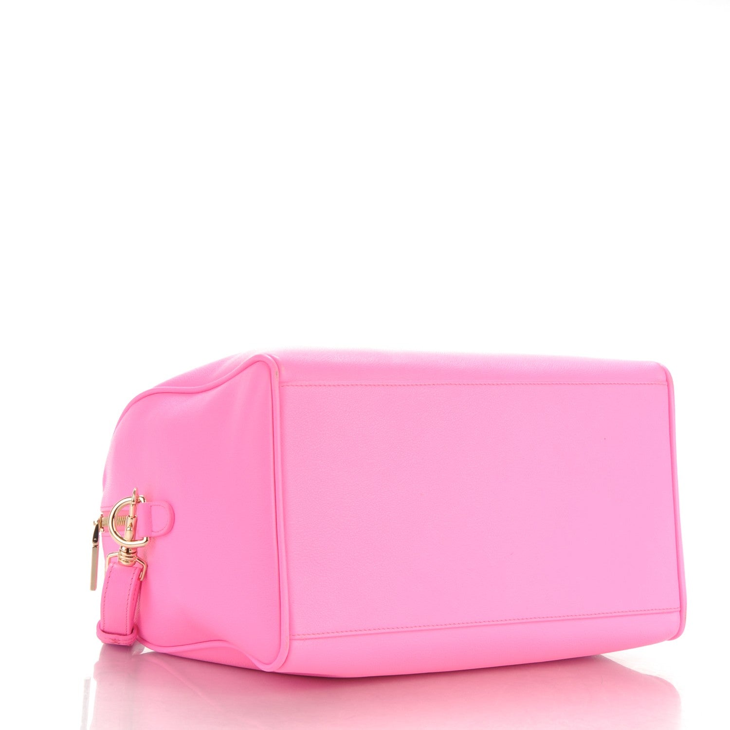 Versace Calfskin Palazzo Duffle Bag Pink 4 of 9