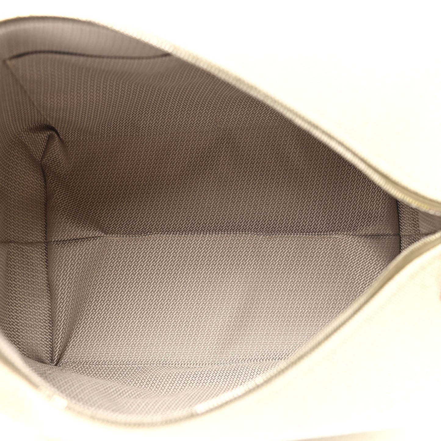 Canvas Large Bride-A-Brac Pouch Jaune Citron