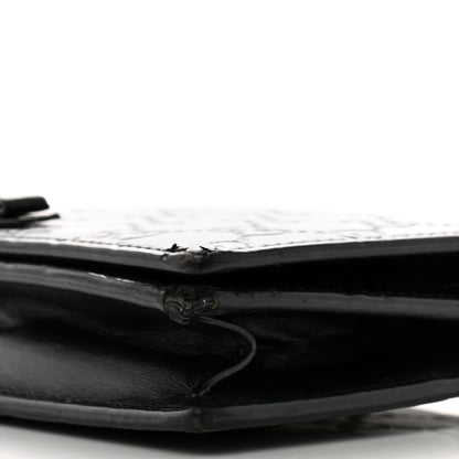 Gucci Guccissima Signature Bowy Chain Wallet Black 9 of 16