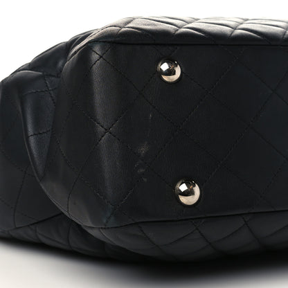 Chanel Calfskin Quilted Flap Tote Black 8 of 9