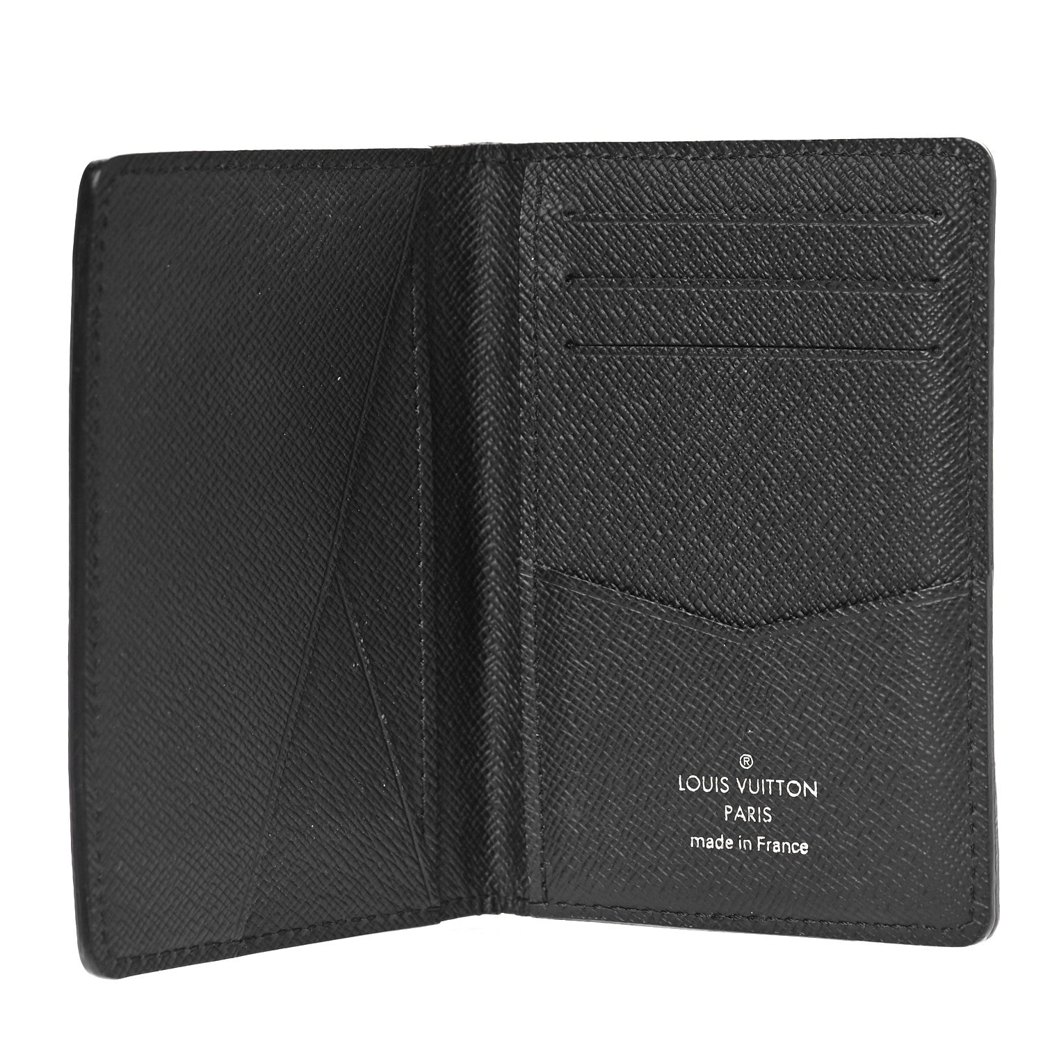 Louis Vuitton Epi Pocket Organizer Black 5 of 9