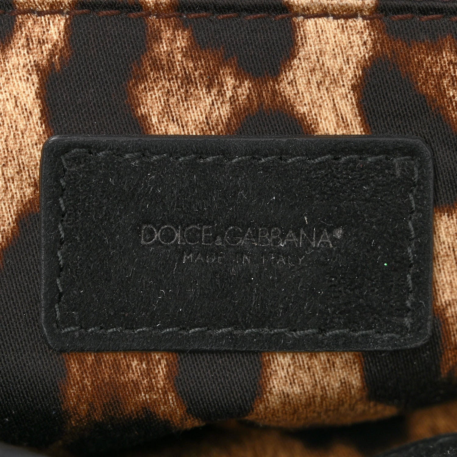 Dolce & Gabbana Calfskin Floral Knit Miss Sicily Satchel Black 6 of 12