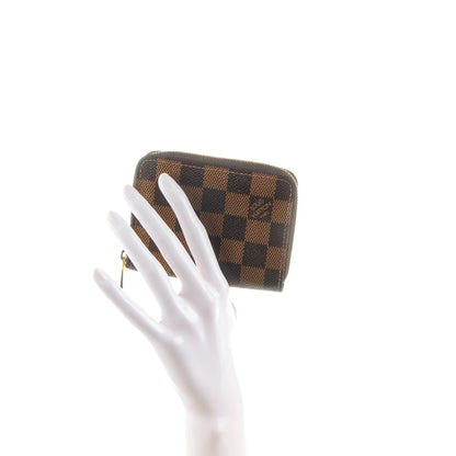 Louis Vuitton Damier Ebene Zippy Coin Purse 2 of 7