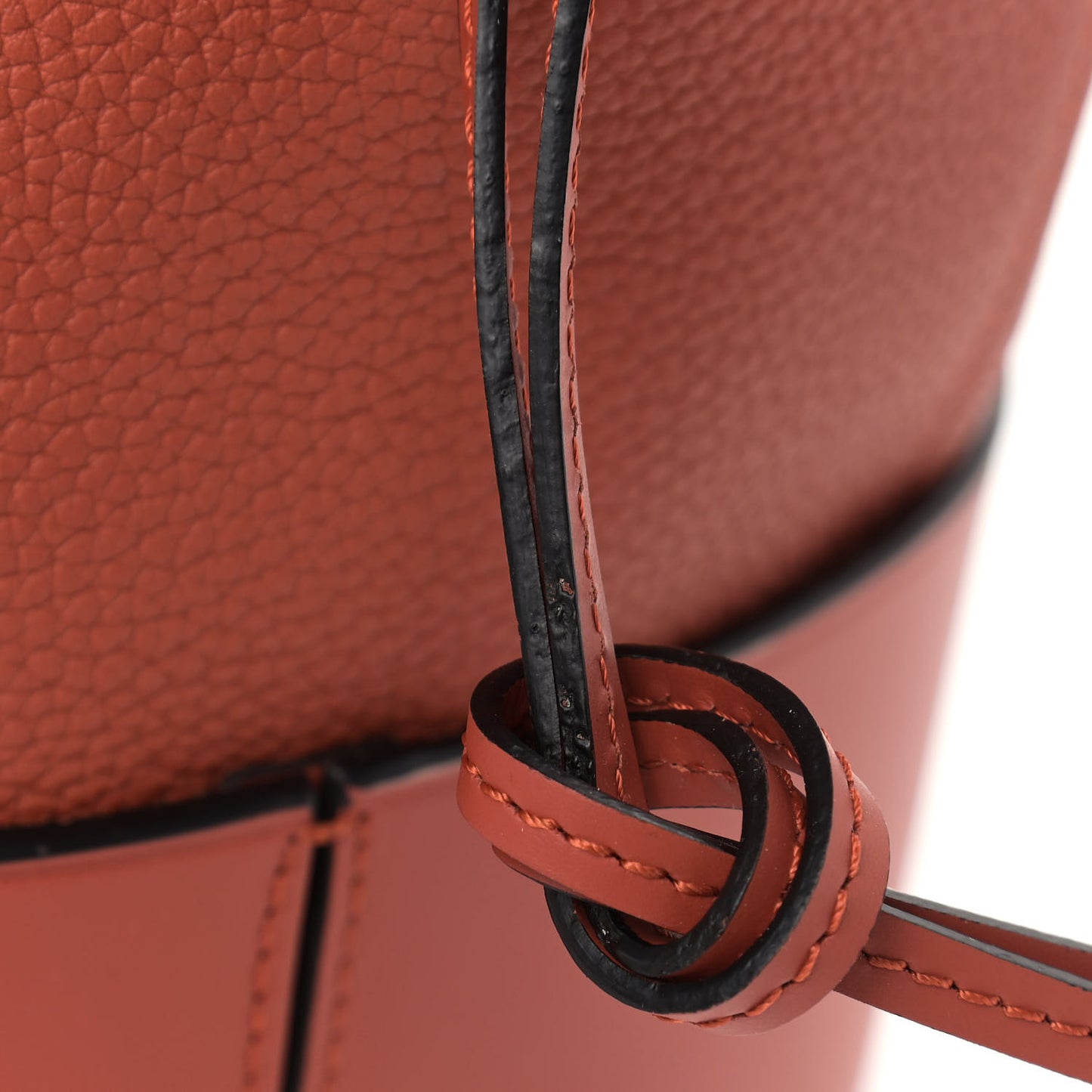 Grained Calfskin Small Balloon Bag Red