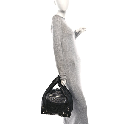 Balenciaga Agneau Arena Le Cagole Tote Black 3 of 10
