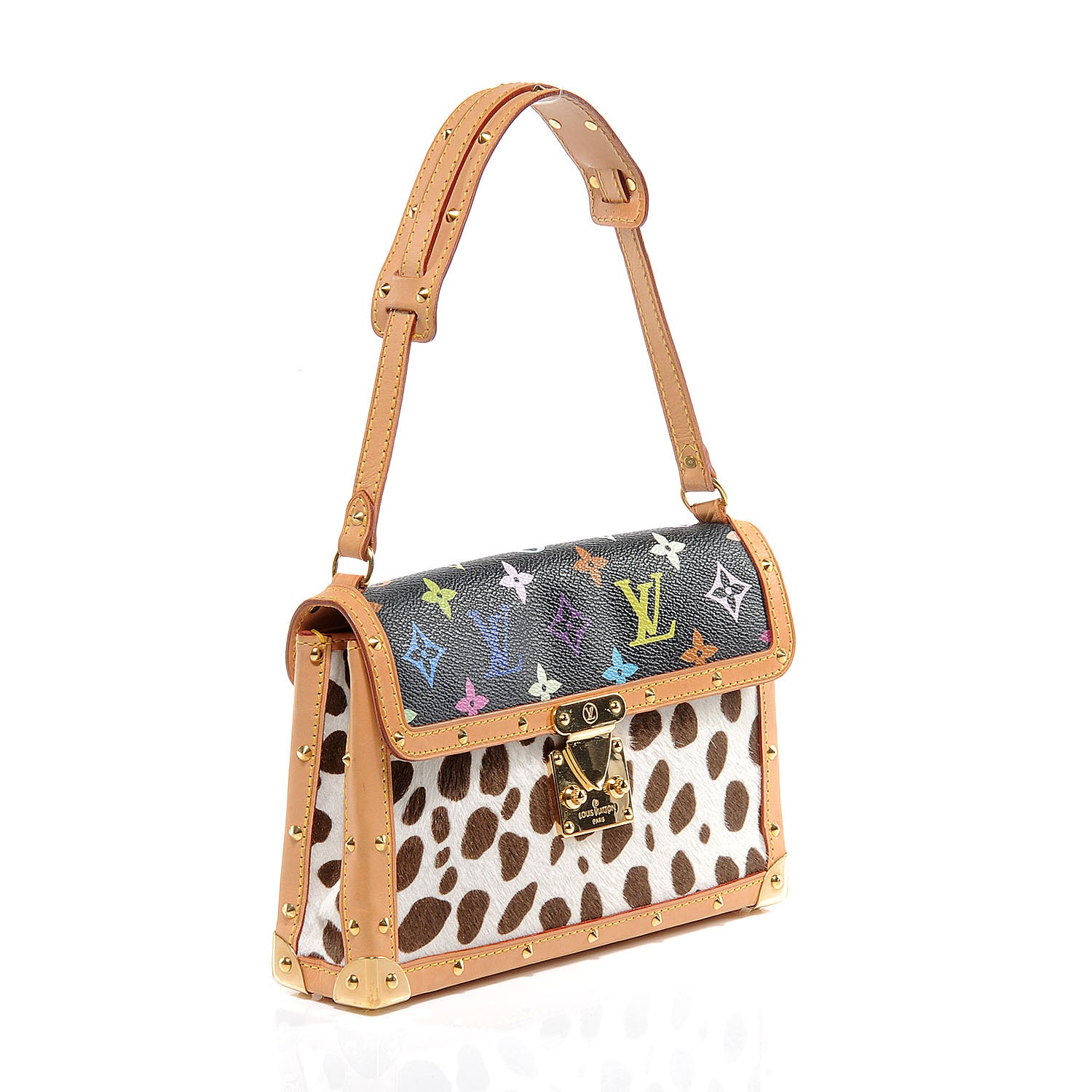 Louis Vuitton Monogram Multicolor Dalmatian Pochette 3 of 8