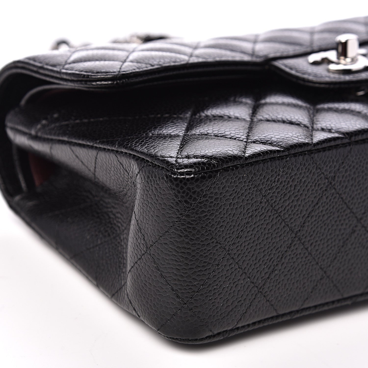Chanel Caviar Quilted Small Double Flap Black 8 of 11