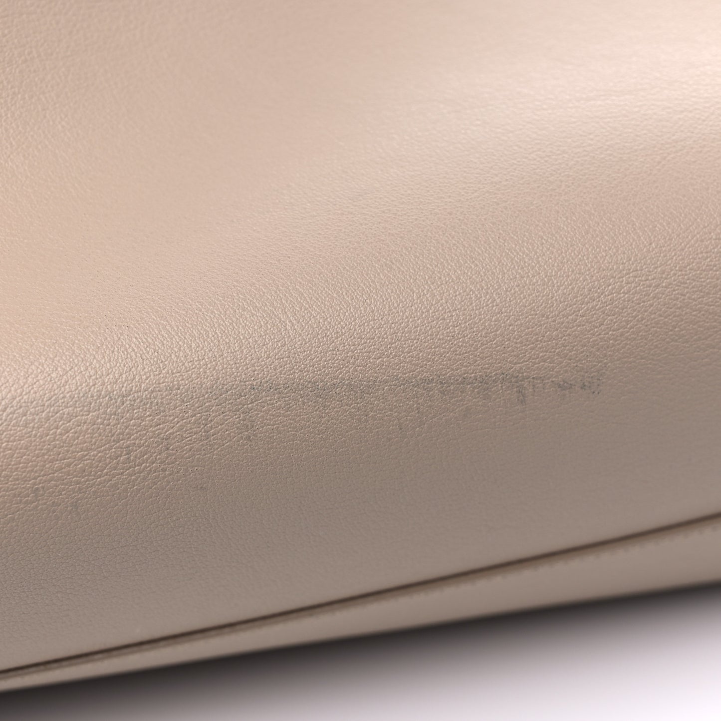 Calfskin Large Shopping Tote Beige