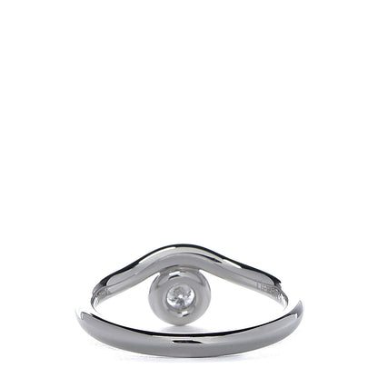 Tiffany Platinum Diamond Elsa Peretti Ring 52 6 4 of 7