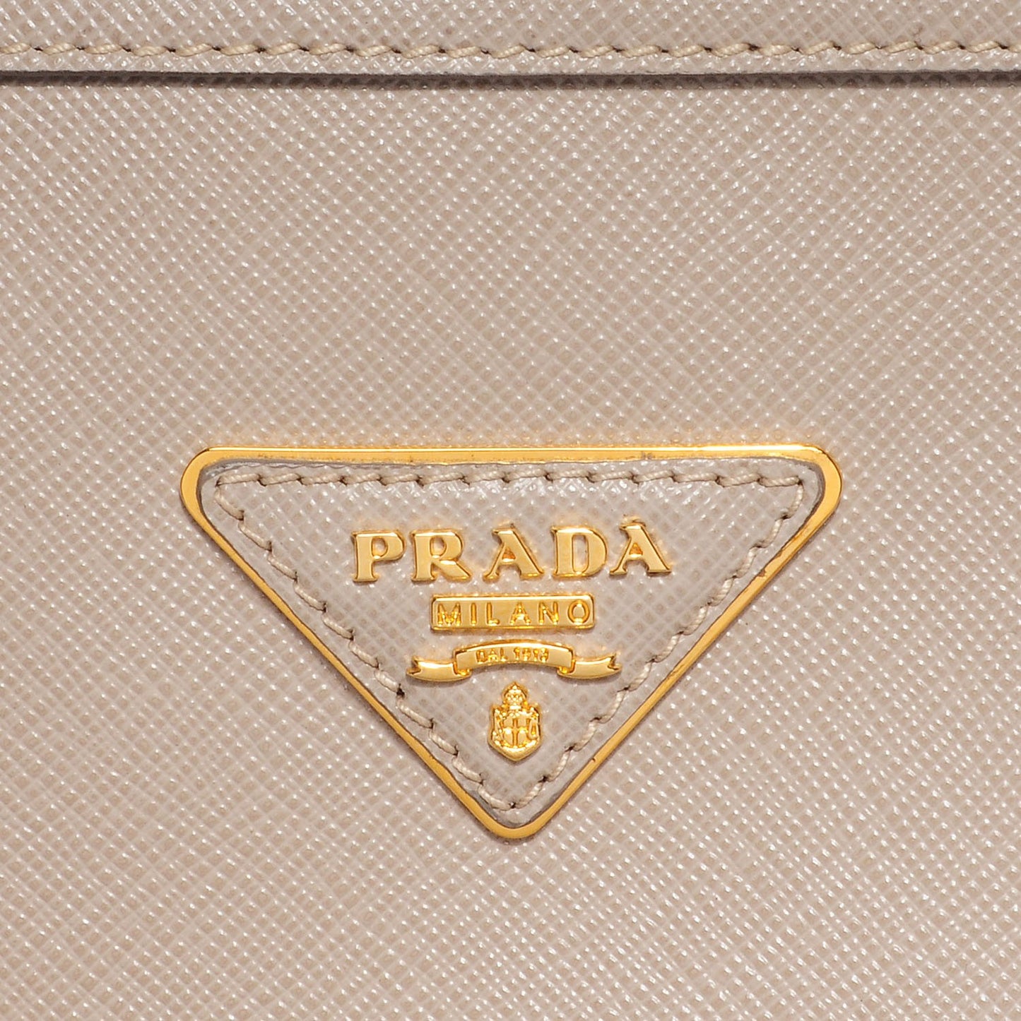 Saffiano Lux Bowler Pomice