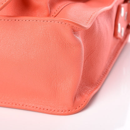 Proenza Schouler Lambskin Tiny PS1 Satchel Neon Coral 8 of 8