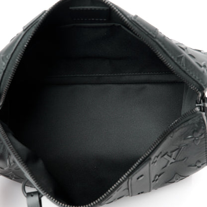 Louis Vuitton Monogram Seal City Keepall Black 5 of 10