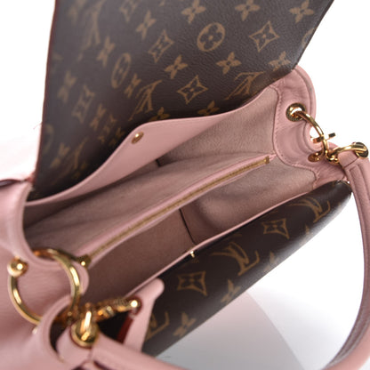 Louis Vuitton Grained Calfskin Monogram Double V Rose Poudre 7 of 9