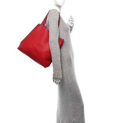 Hermes Taurillon Clemence Double Sens Reversible Tote 36 Rubis Bougainvillea 2 of 18