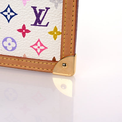 Louis Vuitton Monogram Multicolor Key Pouch White 8 of 13