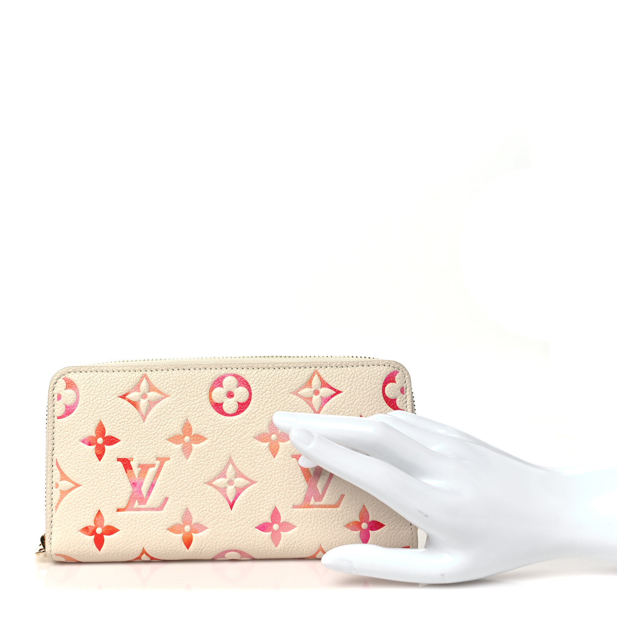 Empreinte Monogram Zippy Wallet Sunrise Aquarelle