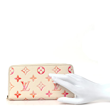 Louis Vuitton Empreinte Monogram Zippy Wallet Sunrise Aquarelle 2 of 6