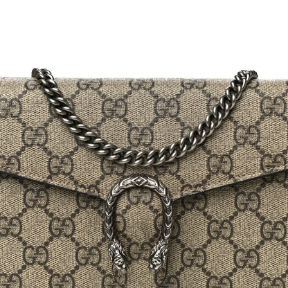 Gucci GG Supreme Monogram Mini Dionysus Chain Wallet Beige Taupe 7 of 12