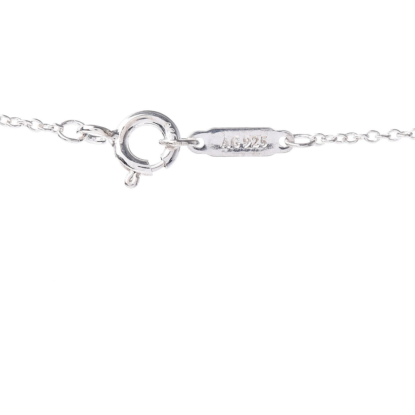 Sterling Silver Rubedo 1837 Circles Pendant Necklace