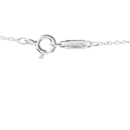 Tiffany Sterling Silver Rubedo 1837 Circles Pendant Necklace 6 of 7
