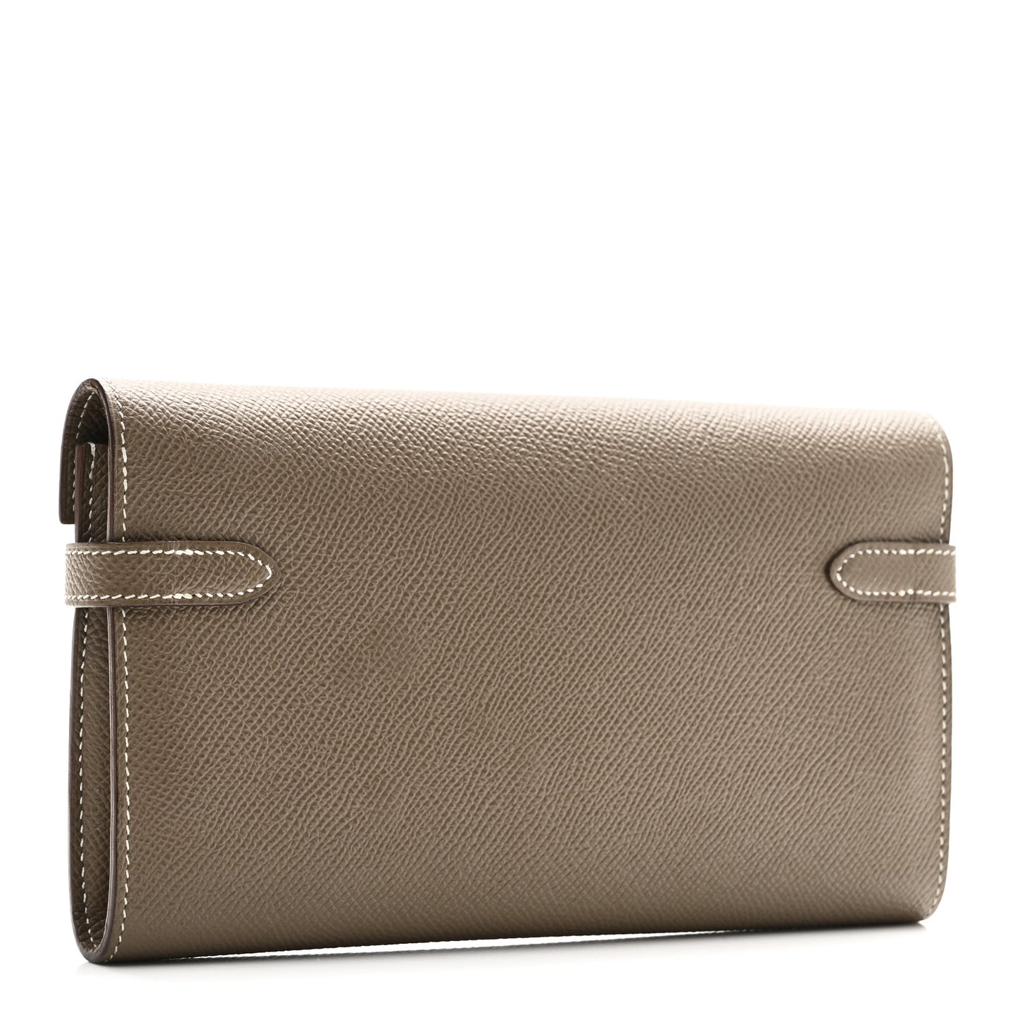 Epsom Kelly Longue Wallet Etoupe
