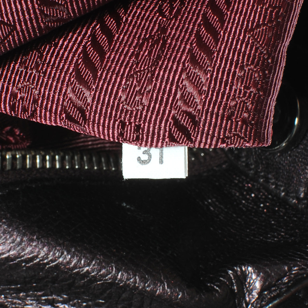Prada Nappa Mordore Stripes Shoulder Bag Ribes 7 of 10