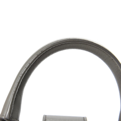 Saint Laurent Calfskin Monogram Baby Cabas Fog 10 of 10