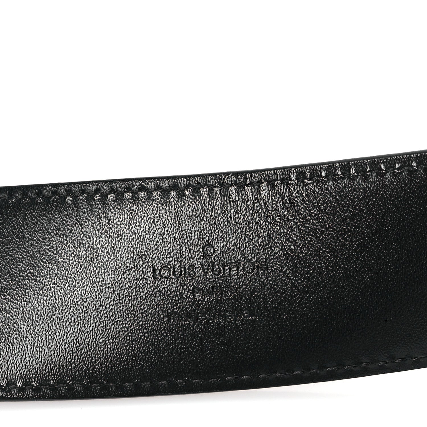 Louis Vuitton Calfskin Damier Graphite 40mm LV Initiales Reversible Belt 100 40 3 of 6