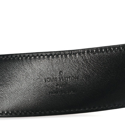 Louis Vuitton Calfskin Damier Graphite 40mm LV Initiales Reversible Belt 100 40 3 of 6