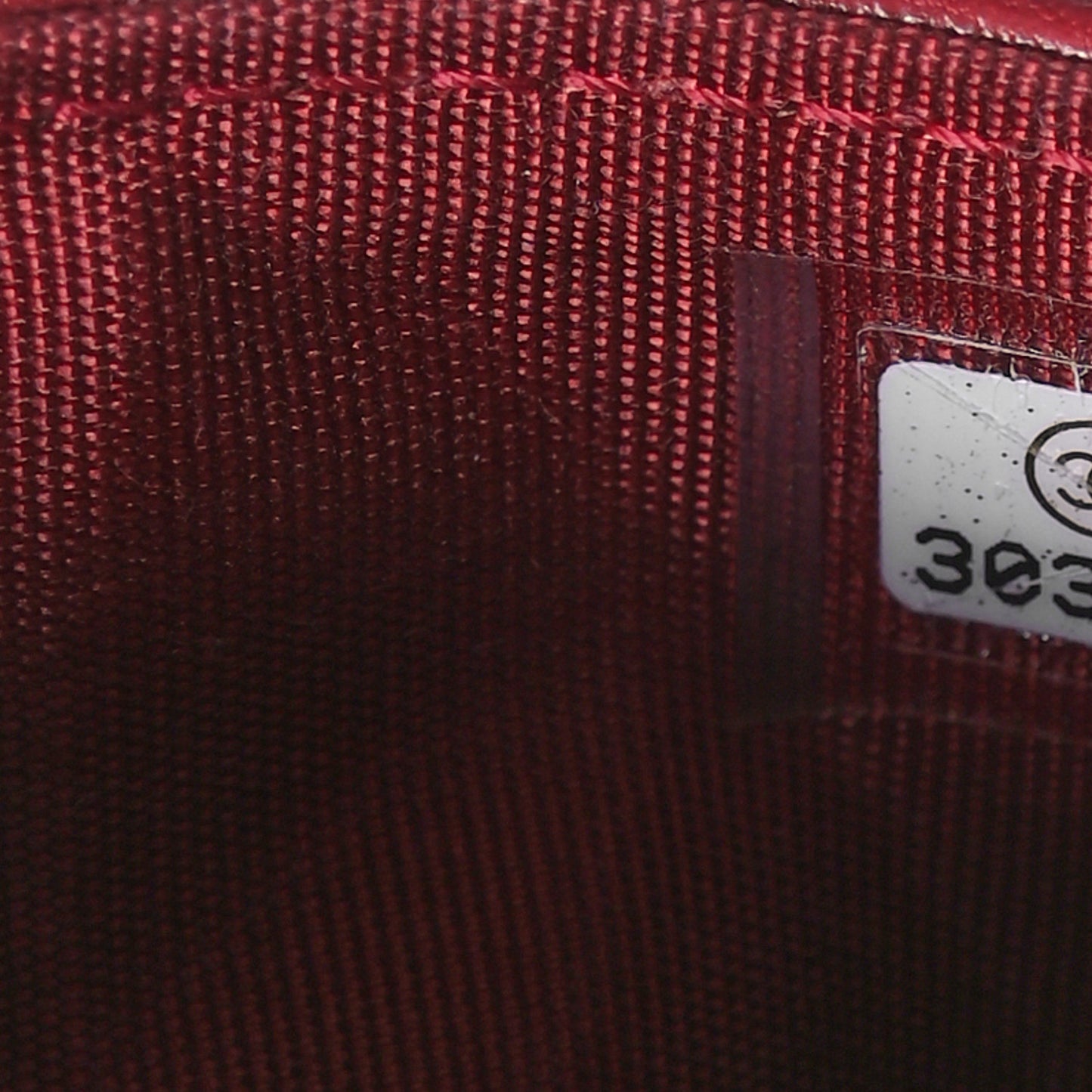 Shiny Goatskin Quilted Chanel 19 Card Holder