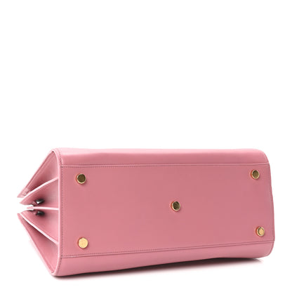Saint Laurent Calfskin Small Sac De Jour Dark Rose 4 of 10