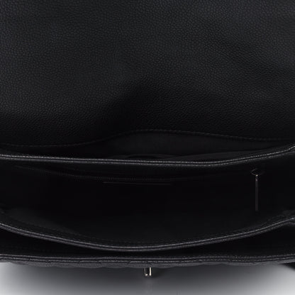 Chanel Caviar Quilted Medium Rock In Rome Single Flap Black 4 of 4