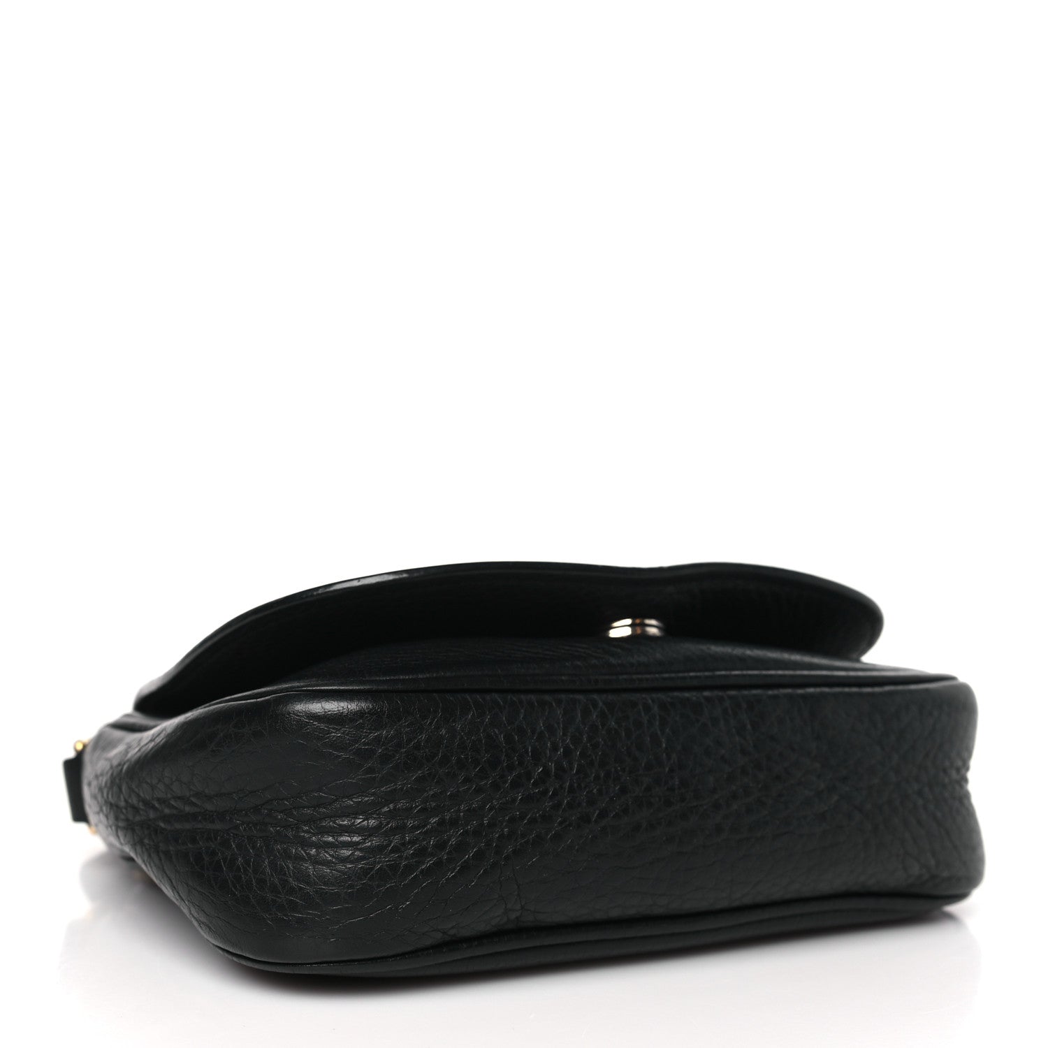 Gucci Pebbled Calfskin Small Soho Flap Crossbody Black 4 of 10