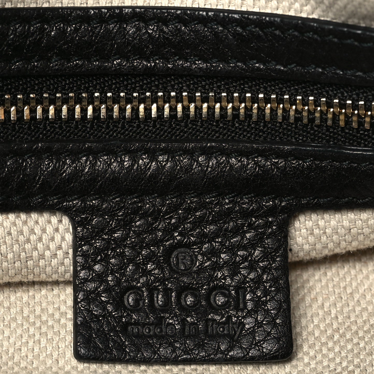 Pebbled Calfskin Medium Soho Chain Shoulder Bag Black