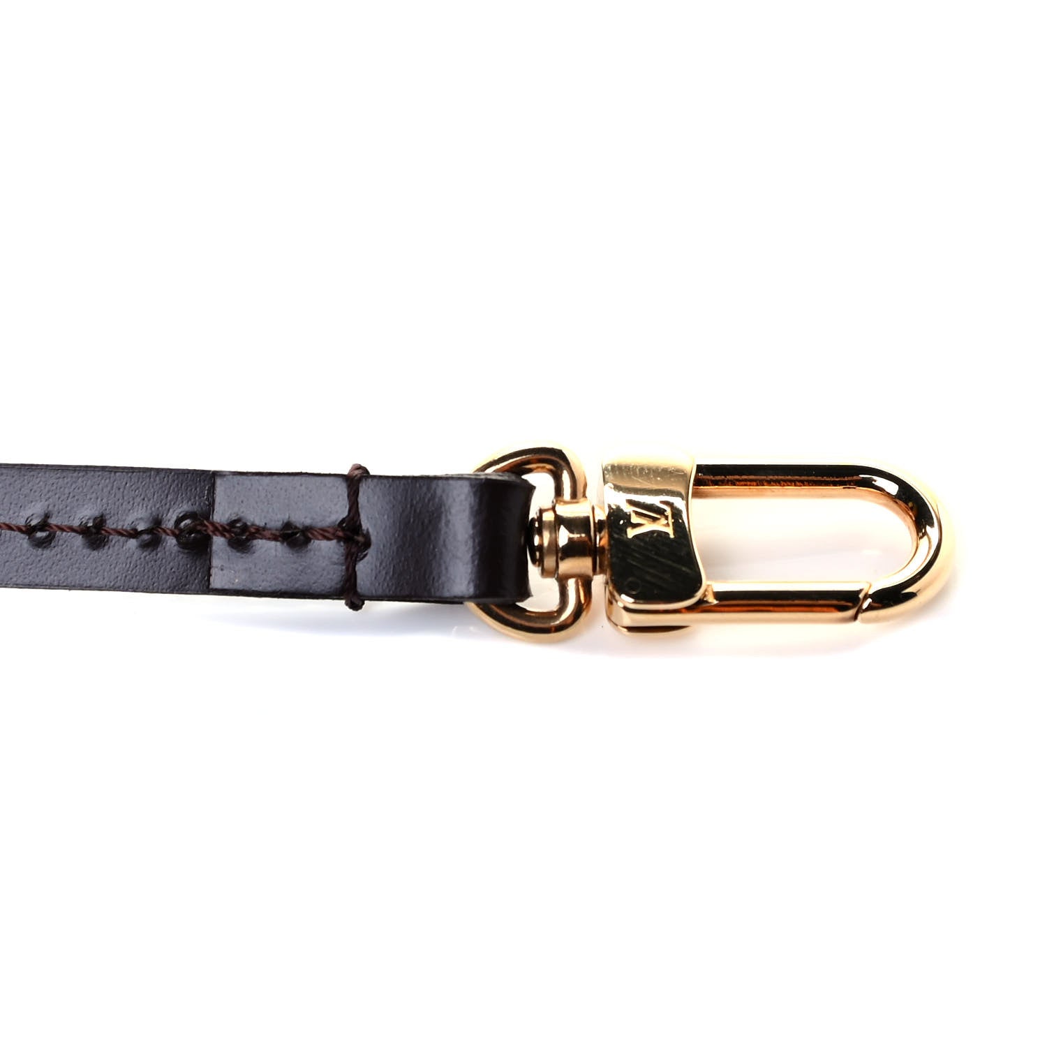 Louis Vuitton Calfskin Pochette Accessories Strap Brown 5 of 5