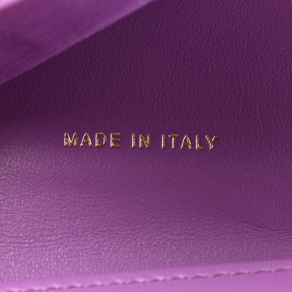 Chanel Caviar Quilted Filigree Flap Wallet Purple 7 of 9