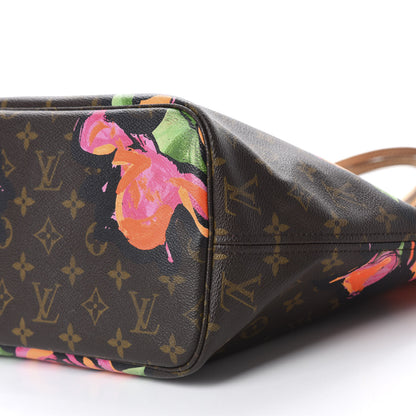 Louis Vuitton Monogram Roses Neverfull MM 7 of 17