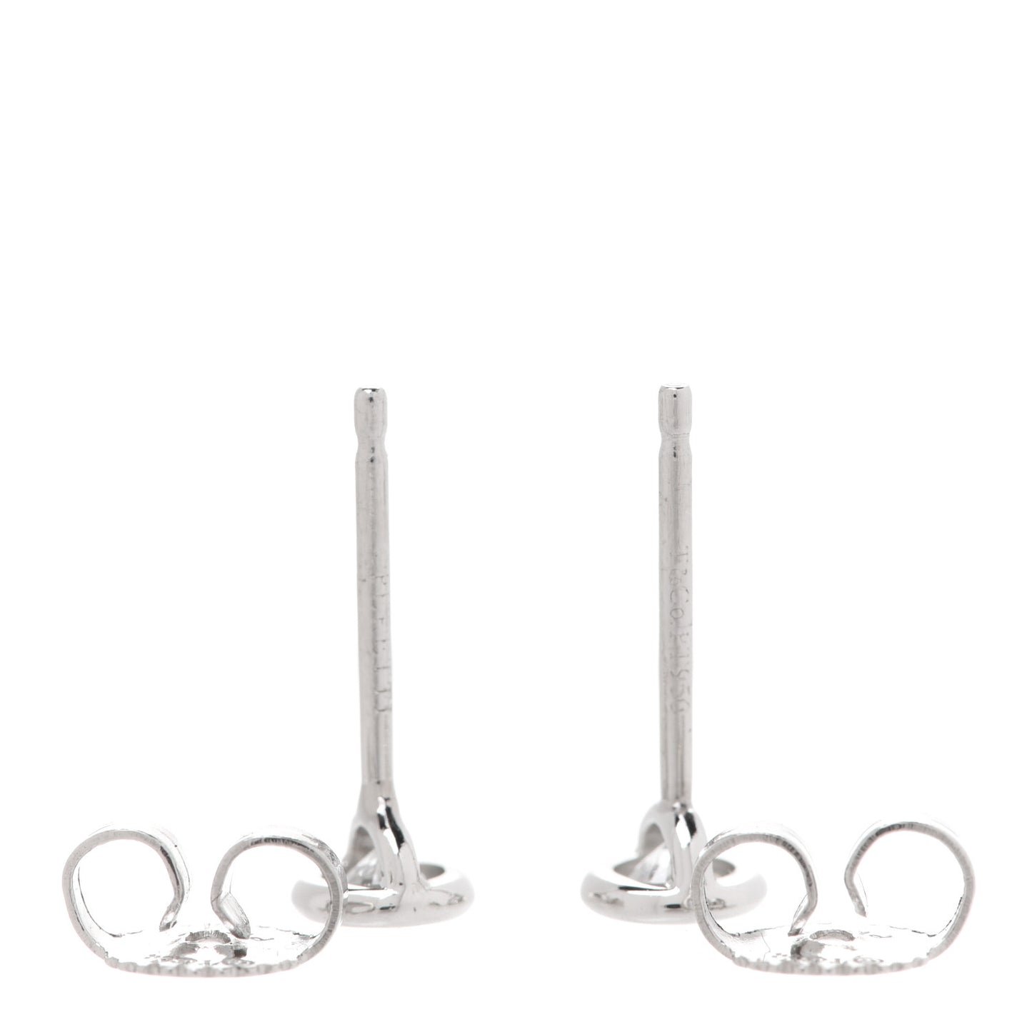 Platinum Diamond .28ctw Elsa Peretti Diamonds By The Yard Earrings