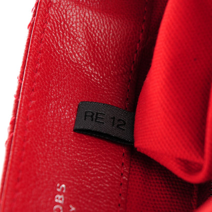 Marc Jacobs Lacquered Lambskin Quilted The XL Single Flap Red 3 of 12