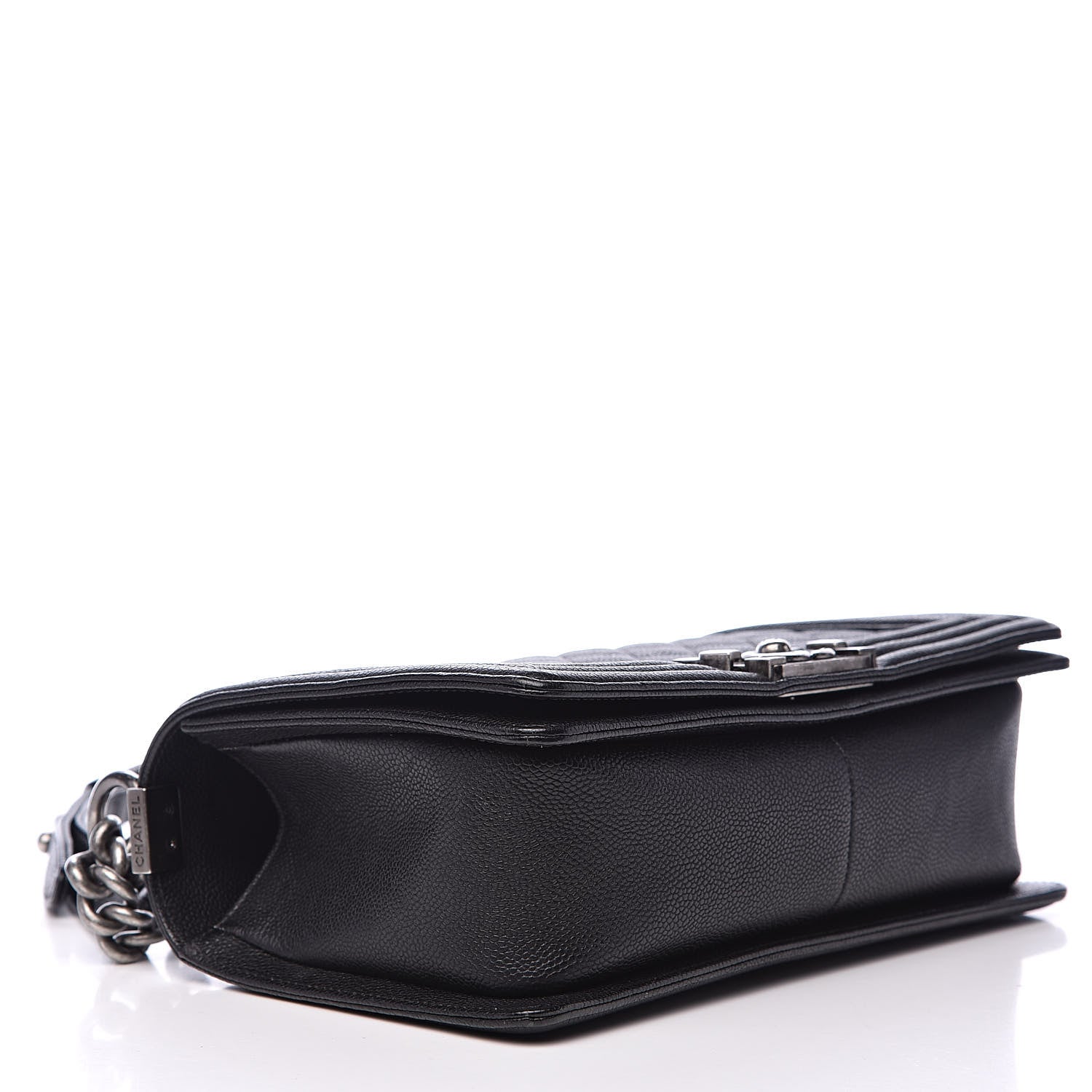 Chanel Caviar Quilted Medium Boy Flap Black 4 of 12
