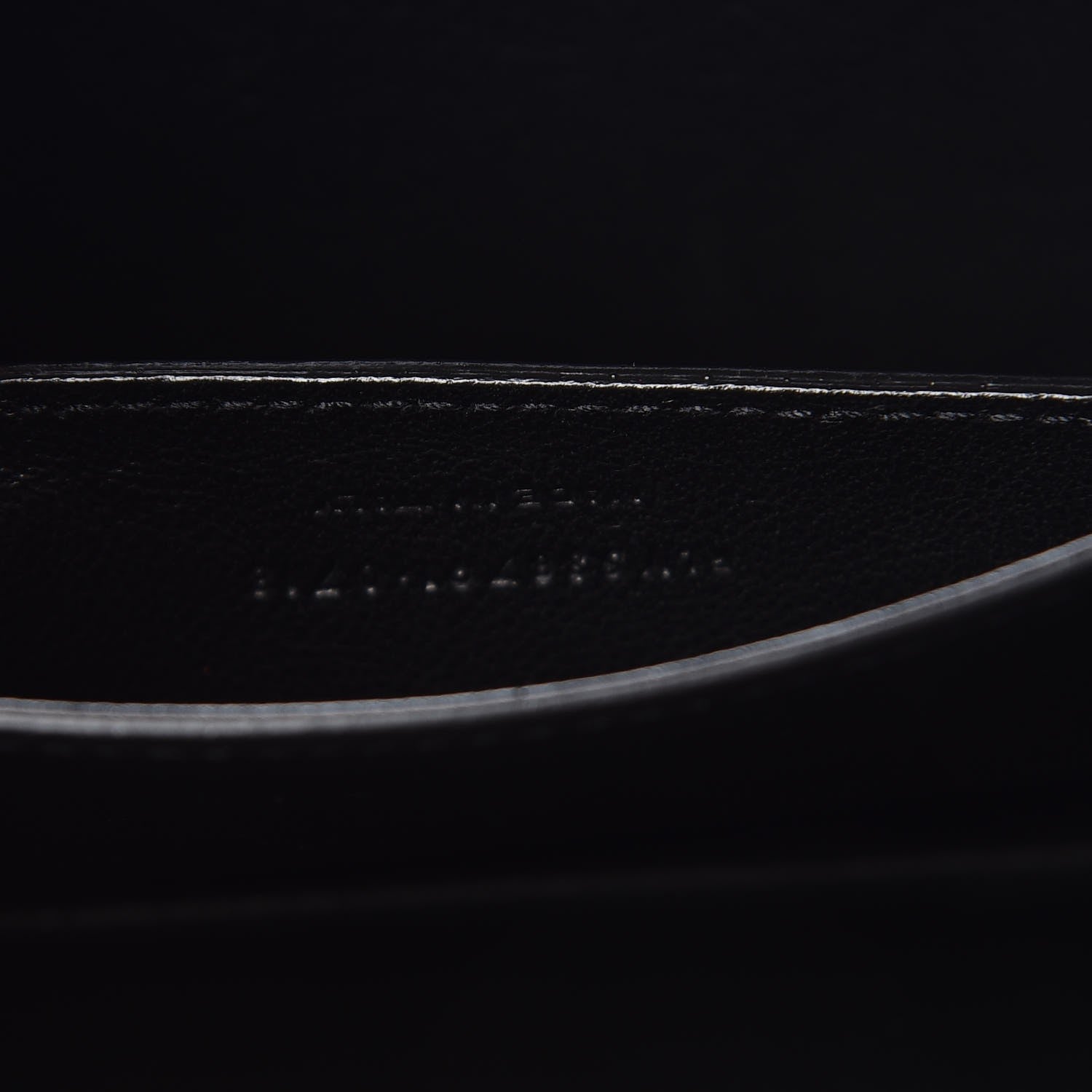Saint Laurent Smooth Calfskin Medium Domino Shoulder Bag Black 7 of 7