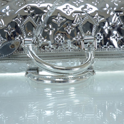 Louis Vuitton Monogram Miroir Speedy 30 Silver 4 of 11
