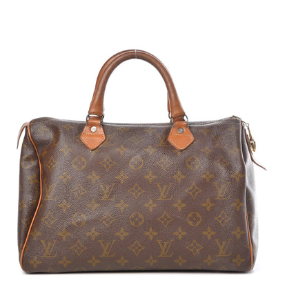 Louis Vuitton Monogram French Company Speedy 30 1 of 31