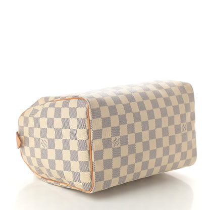 Louis Vuitton Damier Azur Speedy 25 4 of 8