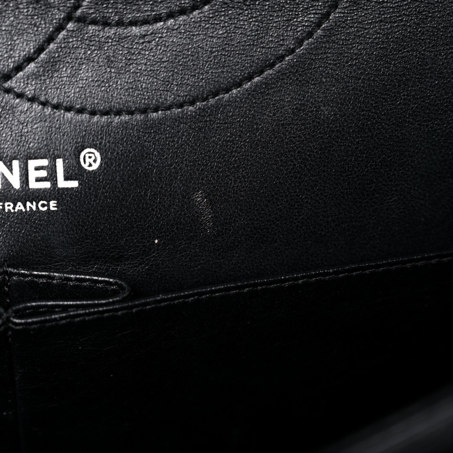 Metallic Aged Calfskin Quilted 2.55 Reissue 227 Flap So Black